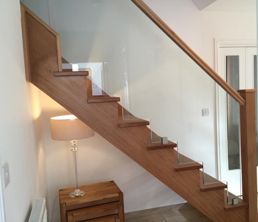 shaped glass panels