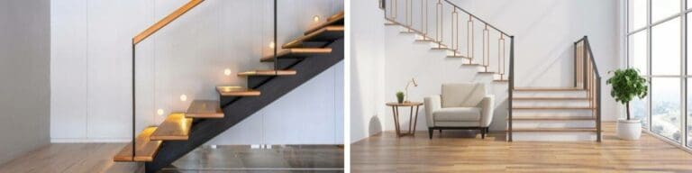 Staircases are durable structures. They will be a fixture in your house for as long as you live there, if you like the design or finish, that is! There are many a staircase design that is classed as “timeless” and will last as a staircase that complements the look of your home. But with modern times promoting creativity and uniqueness, there are many people that are looking to break away from the norm and put their own modern staircase ideas into action. With this in mind, we thought we would delve a little deeper to give you some inspiration that will help you create that showstopping staircase that you have been longing for… In a glass of its own! Open plan designs make up many of the modern interiors these days and it is easy to see why. It gives off the illusion that the building is bigger than it actually is and promotes a connection between levels that allows travelling through the property to be a smooth process at all times (and also helps when you’re shouting the kids down for tea!). This has translated into the design of staircases too, as glass is becoming more and more popular in contemporary designs. Glass balustrades are used to help natural light pour through the home and, in turn, create a smooth and seamless look that brings your staircase right up to the modern day. On the topic of balustrades… The great thing about balustrades is that they are versatile, which means you don’t have to change your whole staircase to switch up your design. More and more people are using balustrades as a way of refreshing their staircase for the better, which is something we are happy to help out with here at Abbott-Wade! We have installed a huge variety of spindles (wooden balustrades) that differ in colour, shape and size. Often these are an exact replica of the perfect design you have in mind. Come to us with your staircase ideas, and more often than not we will be able to put them into action. A simple lick of paint can do the trick Sometimes the complete renovation of your staircase can be scaled back even further, and just a simple paint job can work wonders in turning your staircase into one that is both practical and trendy. Of course this only applies if you own a wooden staircase and think a new colourway well help enhance the look of your home once more. Perhaps you have recently got your walls painted and feel like the staircase doesn’t complement them. Or the condition of the existing paint is deteriorating, and chips are starting to show. Regardless of your situation, getting the paintbrush out can reinvigorate your staircase and bring it back to its former glory. There are many staircase design ideas available on the Abbott-Wade website to help get the ball rolling on a colour that could work for you! Contact us For more contemporary staircase ideas, please check out the rest of our website. Or if you already have your ideal staircase in mind, our team would love to work with you towards making it a reality! For an initial consultation, be sure to give us a call on 01744 634 442 or fill out our online form with any detailed enquiries you may have, and we will get back to you as soon as possible.