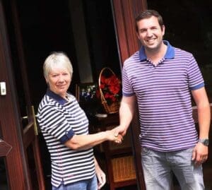 Mrs Catesby & Mike Wade