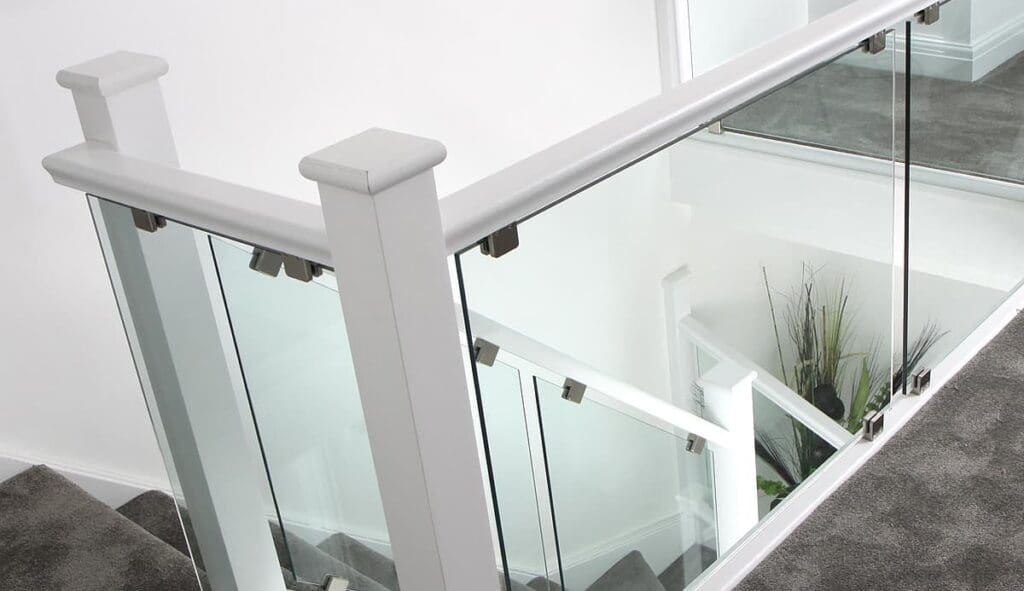 Glass Balustrades on Staircase