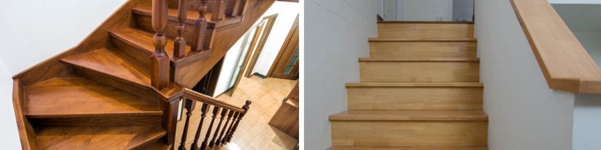 Wooden staircases
