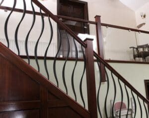 metal spindles
