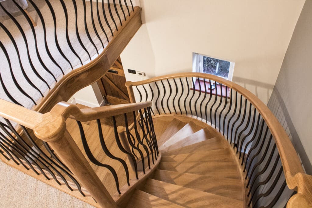Sainter helical Forged Steel Staircase