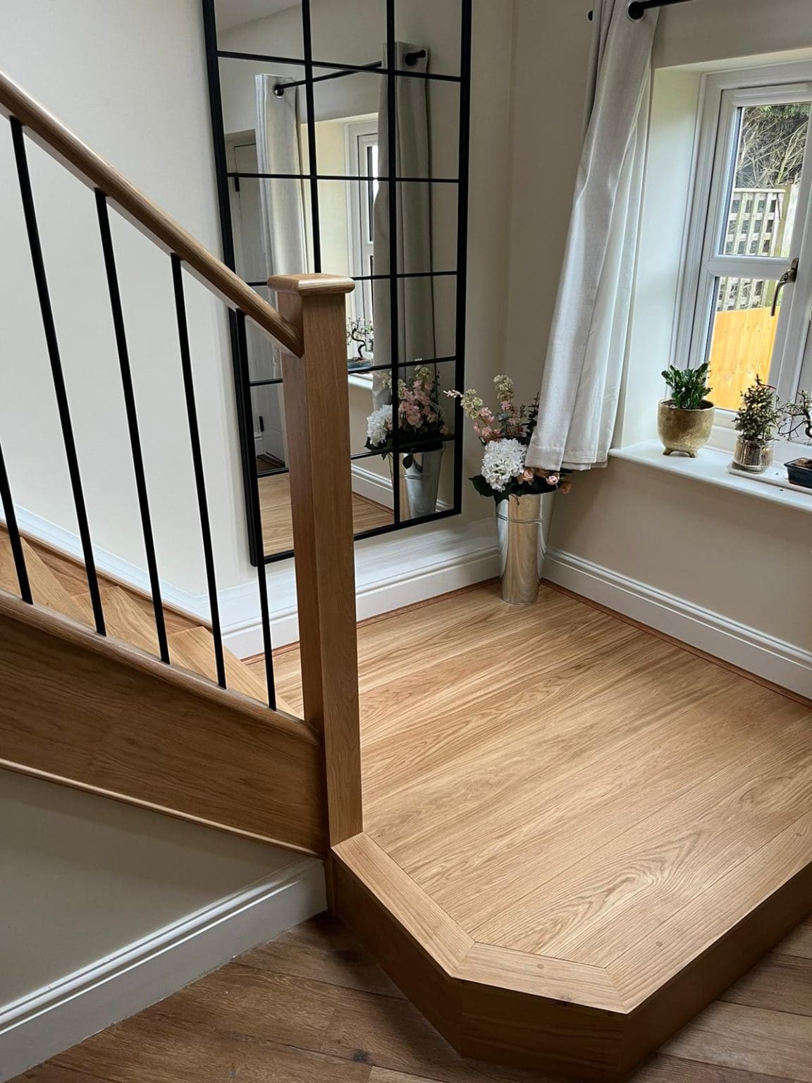 staircase renovation in sandbach, cheshire