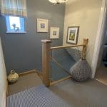an oak & glass staircase renovation in Clevedon, Somerset