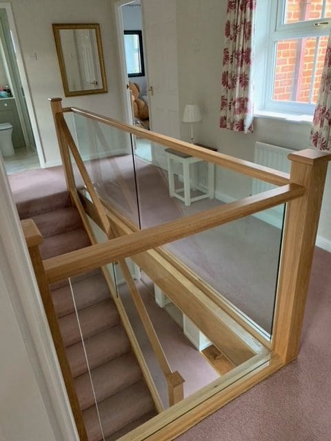 Oak & Glass staircase renovation in Kingston Upon Hull