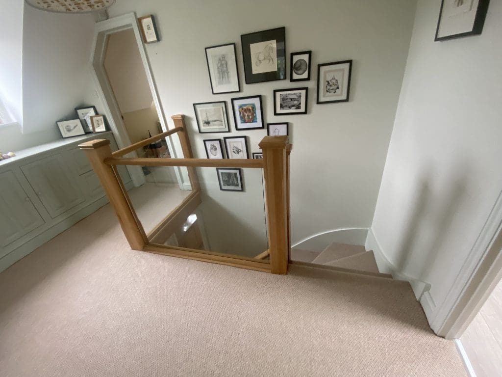 An Oak & Glass staircase renovation in Oxford