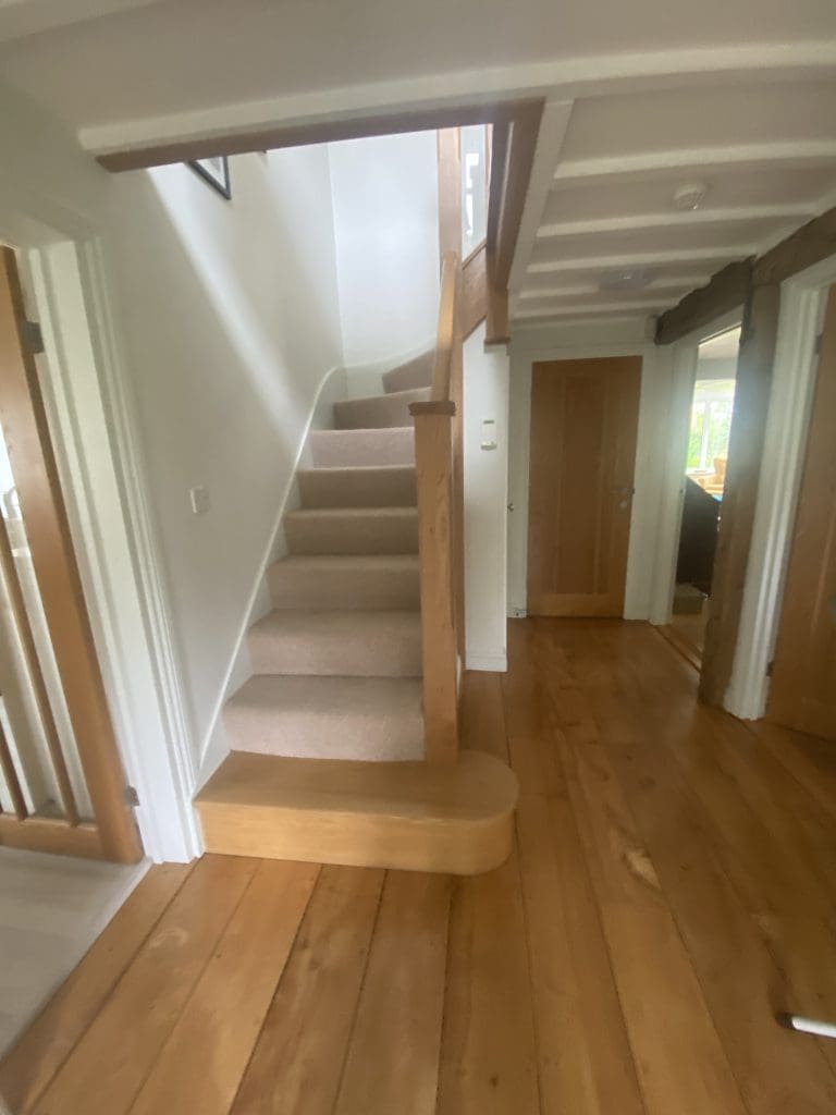 An Oak & Glass staircase renovation in Oxford