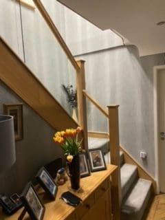 An embedded glass staircase refurbishment in West Kirkby, Wirral