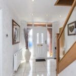 An oak & glass staircase renovation in the Dee Estuary