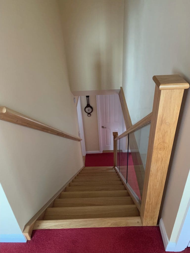 An Oak & Glass staircase renovation in Chalfont St Giles, Buckinghamshire