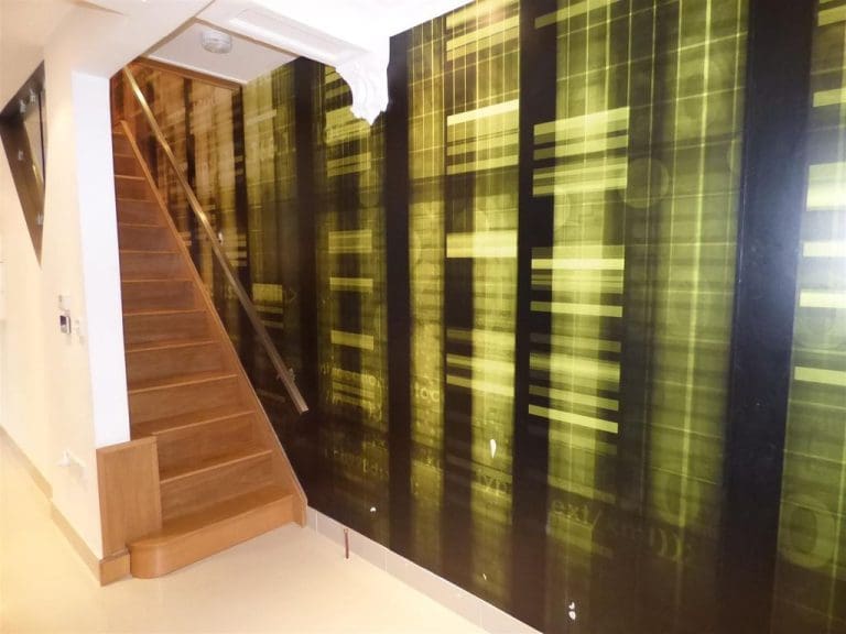 An oak & glass staircase renovation in Lancaster, Lancaster