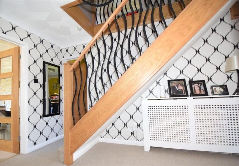 an oak and metal staircase renovation in Dartford kent
