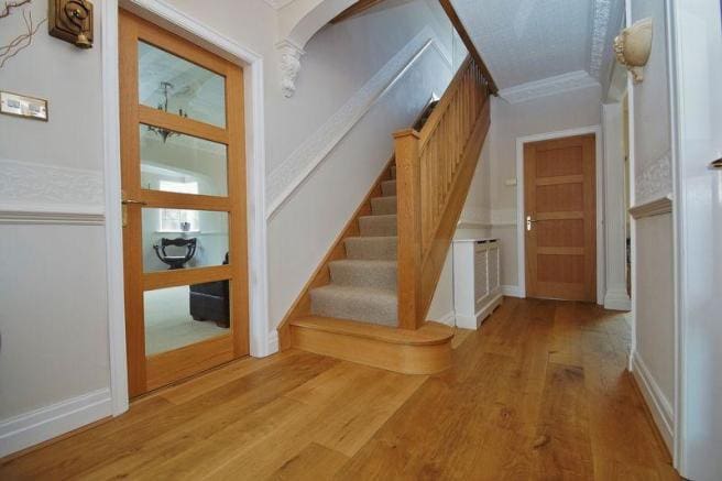 An oak staircase renovation installed by Abbott-Wade in Sefton