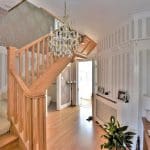 Fluted top chamfered newel posts & spindles with a stylish volute adds the extra flourish for this dream property in Lytham St Annes.