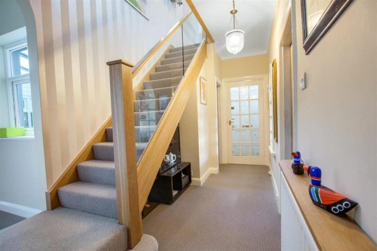 An oak and glass staircase refurbishment in Northallerton