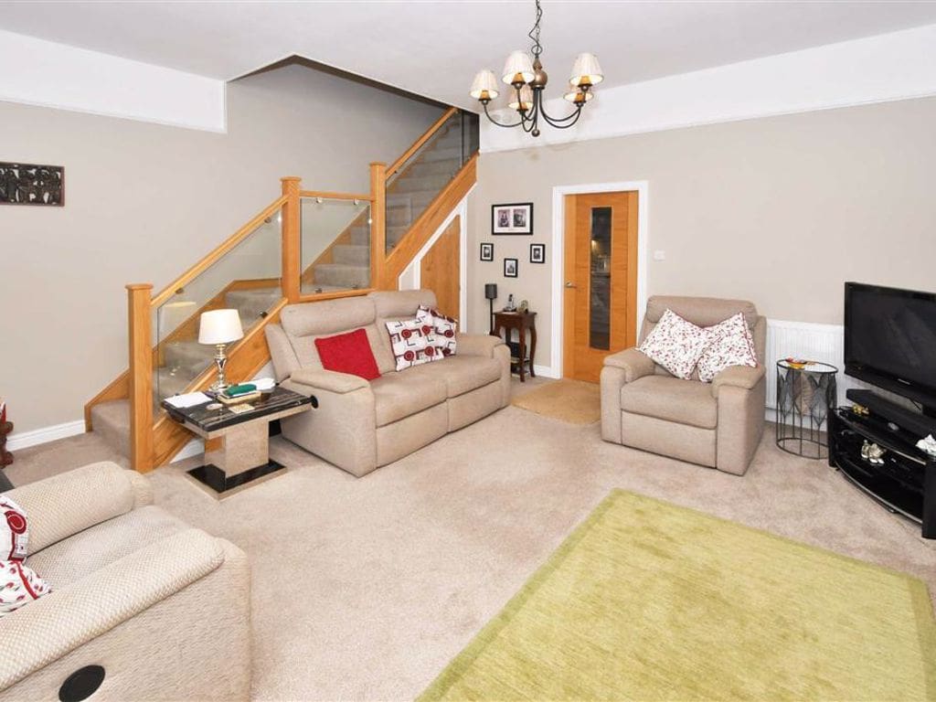 An oak & clamped glass staircase renovation in Buxton overlooking the Peak District National Park