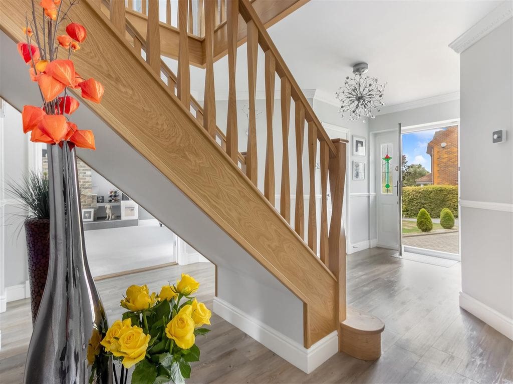 An Enfield home with grand entrance, a big statement and a beautiful staircase which makes it all possible.